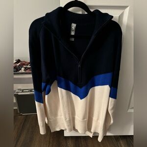 Lou & Grey half zip sweater XL